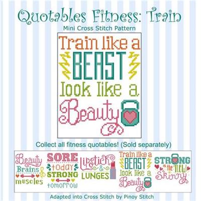 (image for) Quotables Fitness Train Like a Beast
